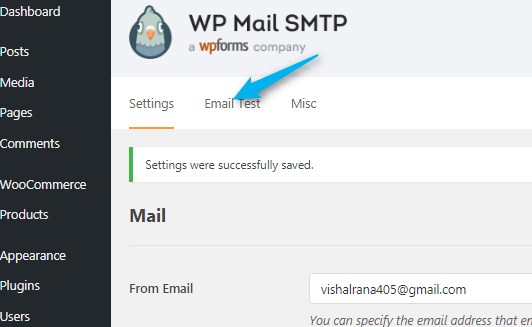 how to integrate Email gateway in Wordpress  2